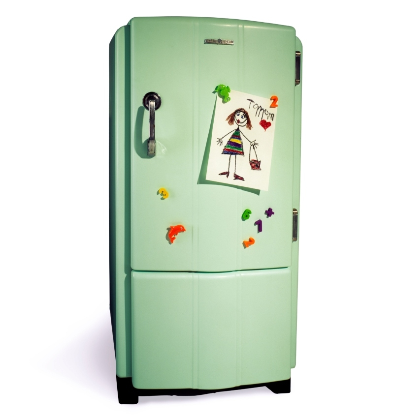 Green Fridges | Alamy Stock Photo by Bruno Crescia Photography Inc/Design Pics Inc