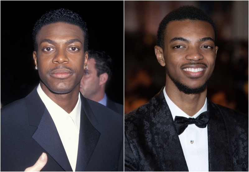 Chris Tucker (25) & Destin Tucker (25) | Getty Images Photo by Ron Galella Ltd & Alamy Stock Photo by Aurore Marechal/ABACAPRESS