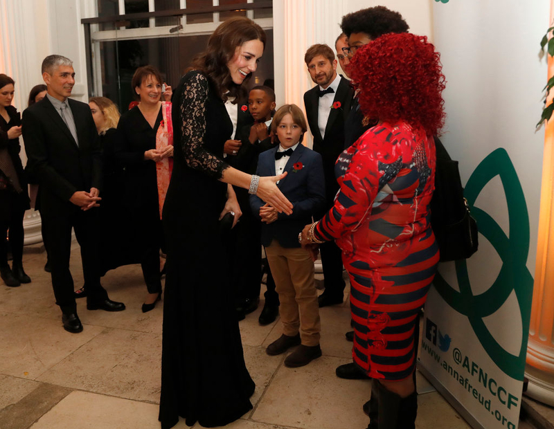 Diane von Furstenberg Gown - November 2017 | Getty Images Photo by Frank Augstein - WPA Pool