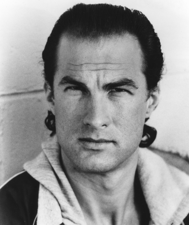 Steven Seagal Looking A Tad Like Michael Bolton | Leon Le Cash/Warner Bros/Kobal/Shutterstock Editorial