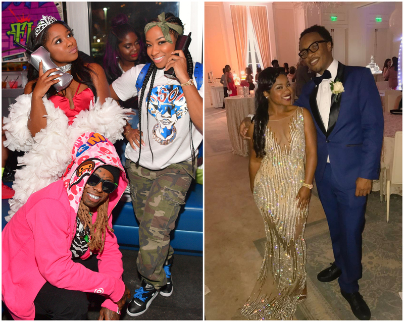 Reginae Carter — Antonia Wright & Lil Wayne's Daughter | Getty Images Photo by Prince Williams/WireImage & Instagram/@itsreginaecarter