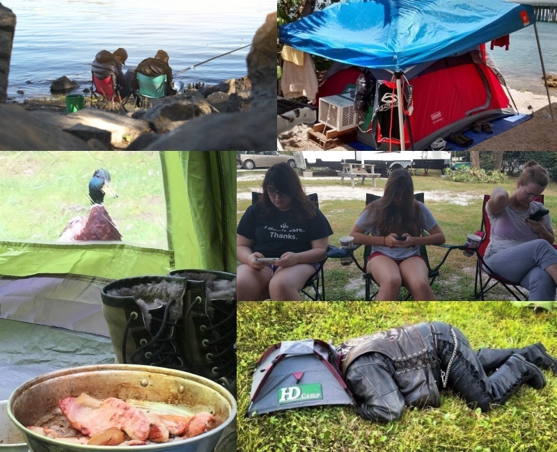 Must See Camping Photos That’ll Make Your Day! | Motortion Films/Shutterstock & Reddit.com/brewtalizer & -Imgur.com/x1GIcJL & eelB7Ad & eWNimHg