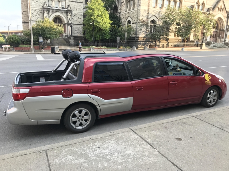 Weird Half Pickup Compact Limo | Reddit.com/Hutwe