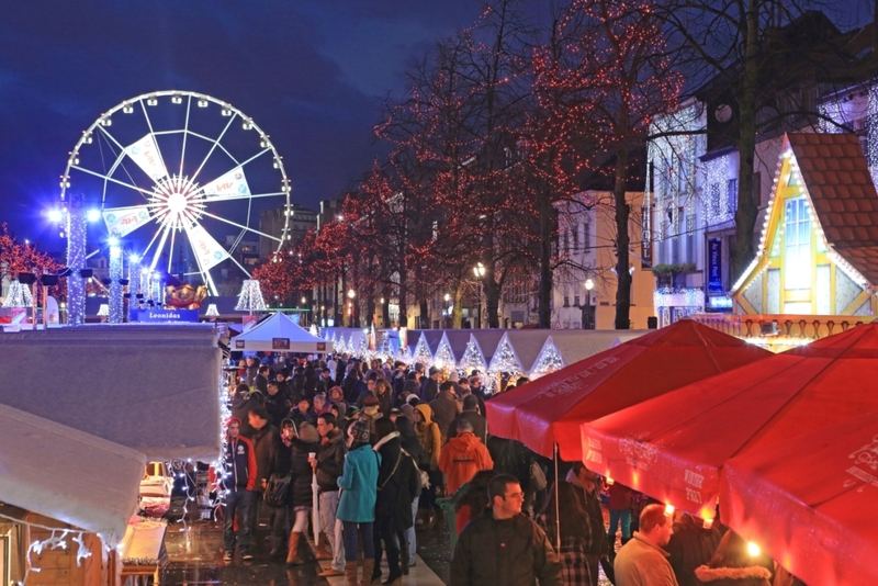 Christmas Market in Brussels | Alamy Stock Photo by Monica Wells 