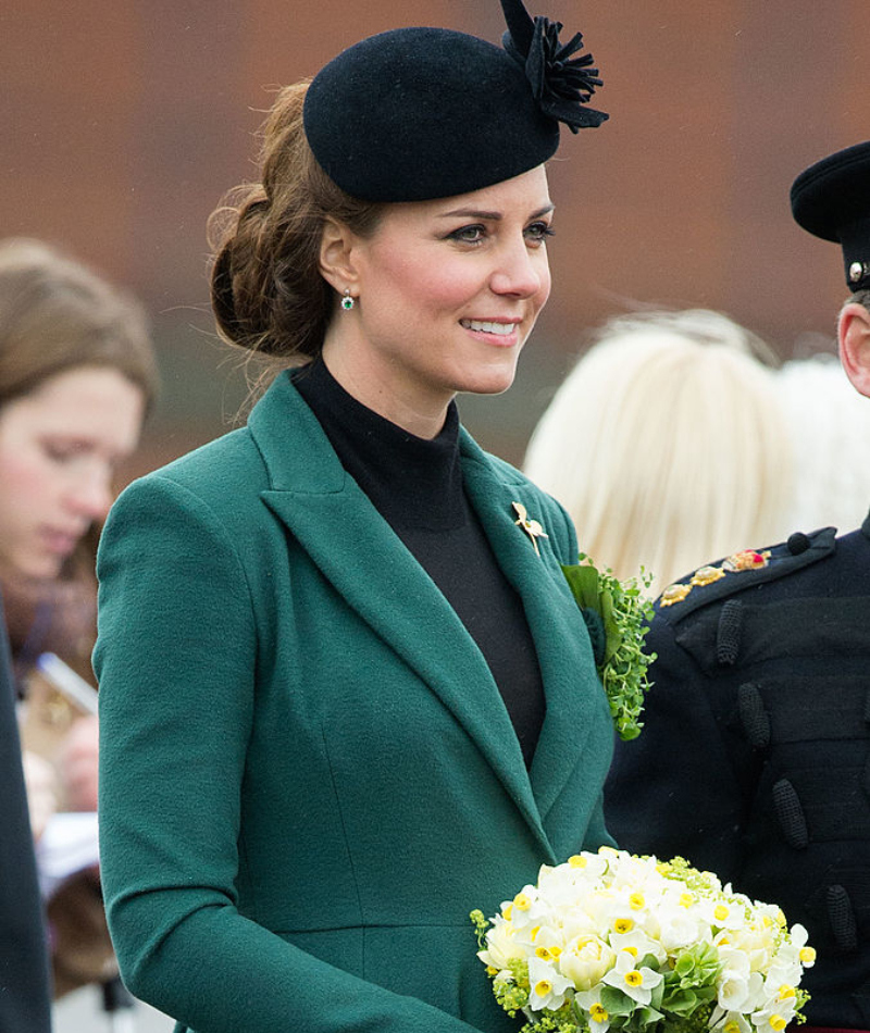 Green Emilia Wickstead Dress - March 2013 | Getty Images Photo by Samir Hussein/WireImage