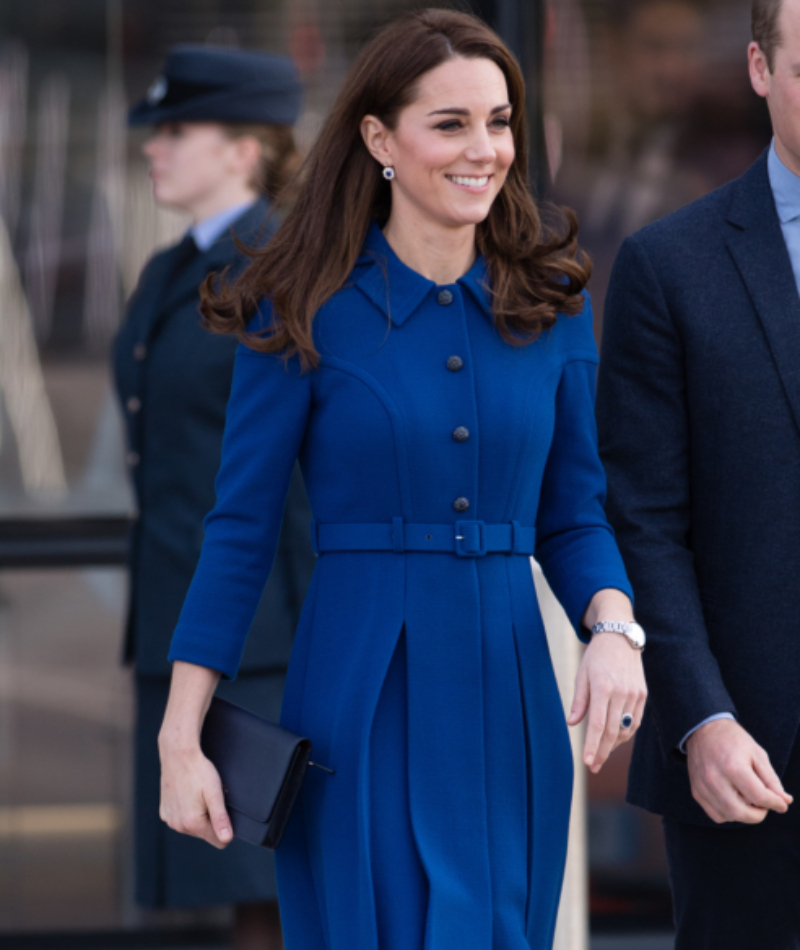 Blue Eponine London Dress - November 2018 | Getty Images Photo by Samir Hussein/WireImage