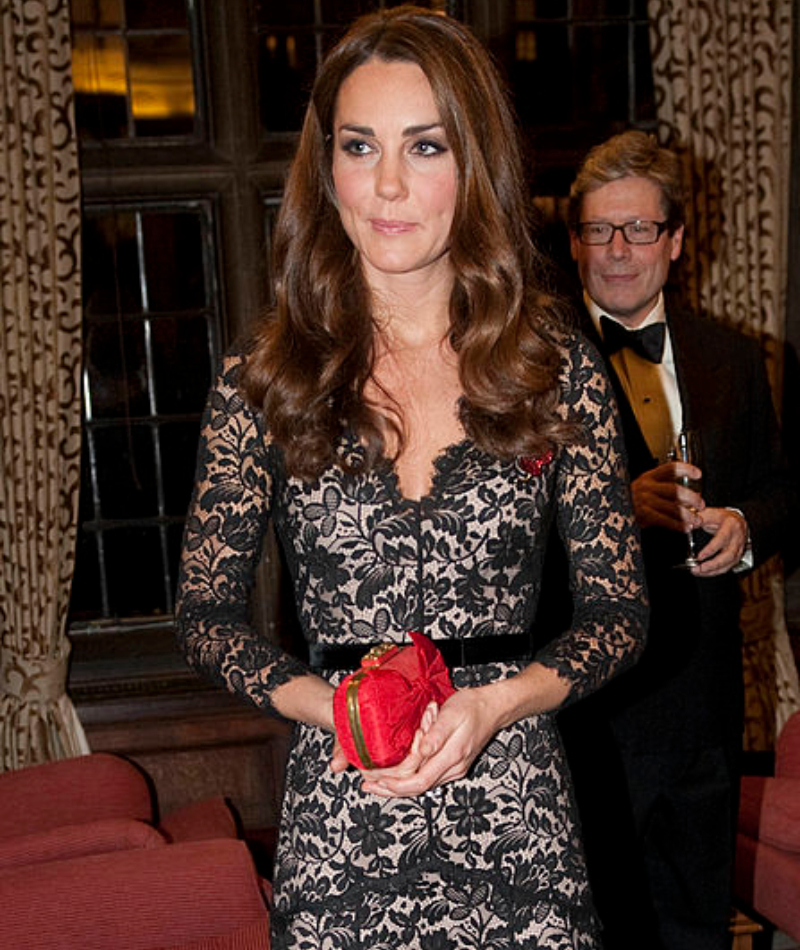 Black Temperley London Gown - November 2012 | Getty Images Photo by Eddie Mulholland - WPA Pool