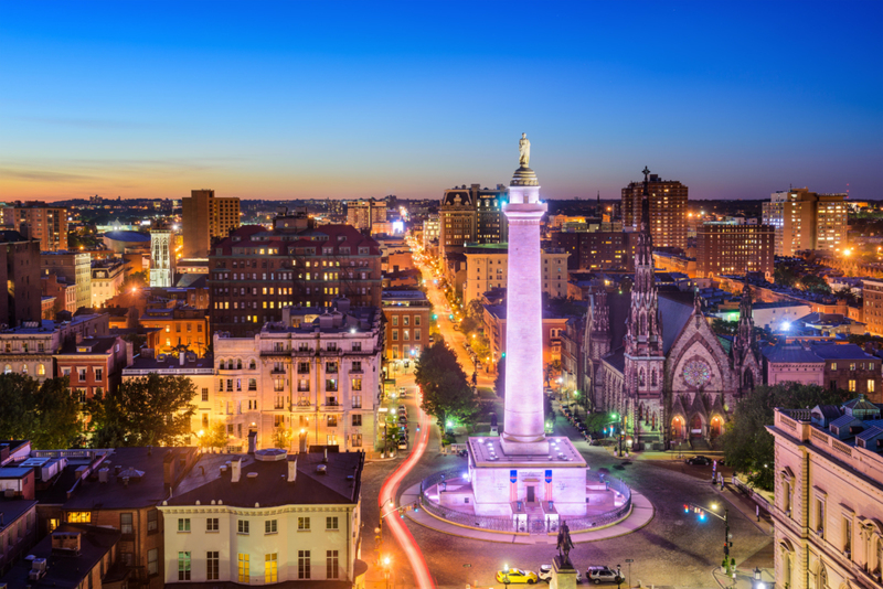 Baltimore, Maryland | Alamy Stock Photo by Sean Pavone 