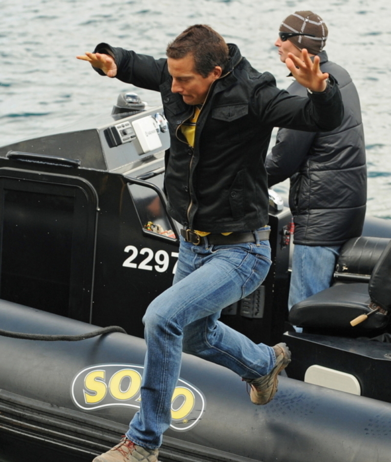 Man Vs Wild | Getty Images photo by GREG WOOD/AFP 